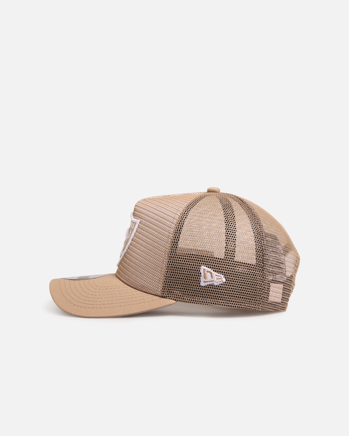 New Era Las Vegas Raiders 'Polychromatic Mesh' 9FORTY A-Frame Snapback Camel、mySite、zt4zffjzw