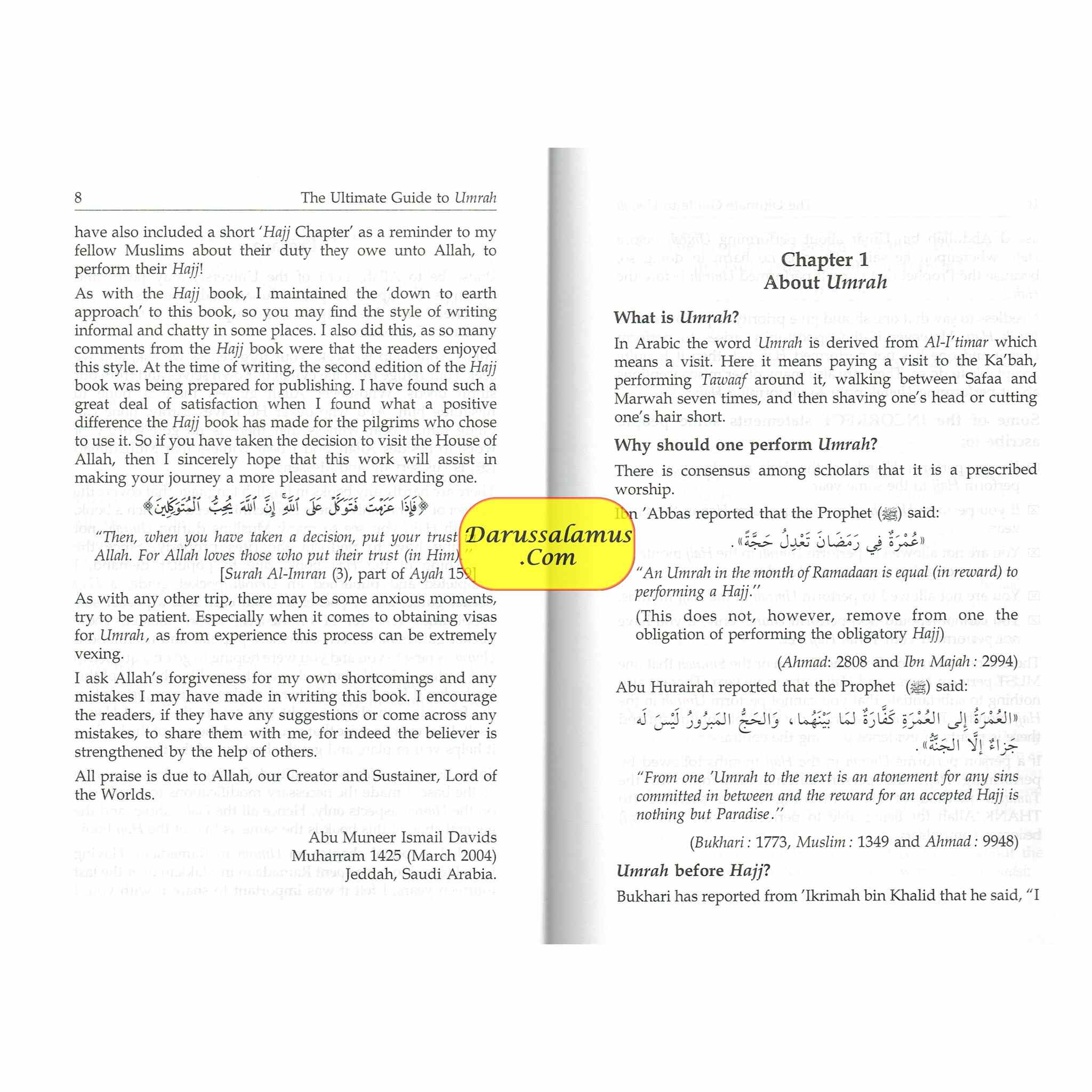 Ultimate Guide to Umrah By Abu Muneer Ismail Davids、mySite、topwebapps