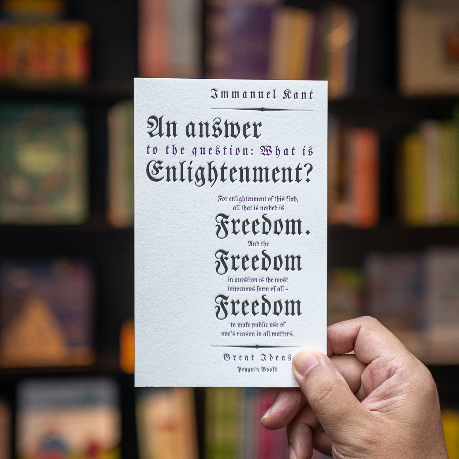 An Answer to the Question: What is Enlightenment?、mySite、topwebapps