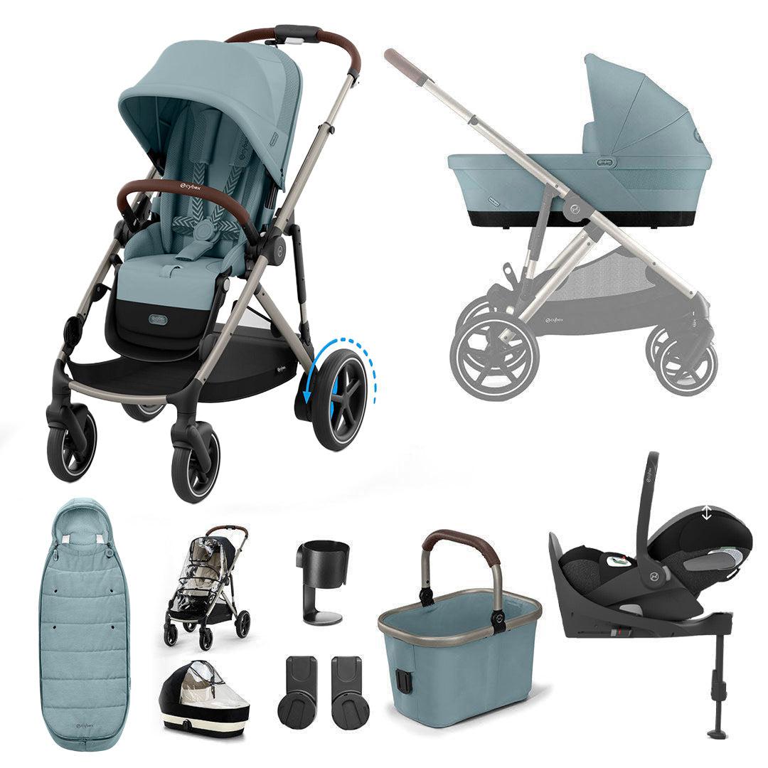  CYBEX e-Gazelle S + Cloud T Travel System、mySite、merchandisen
