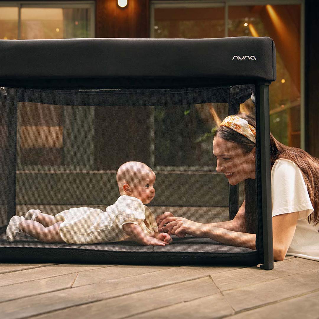  Nuna PAAL Travel Cot - Caviar、mySite、merchandisen