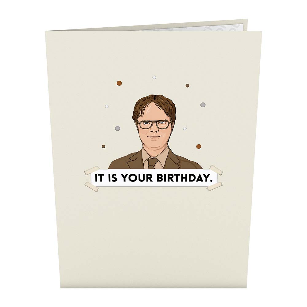 The Office It is Your Birthday Pop-Up Card、mySite、solidvoid