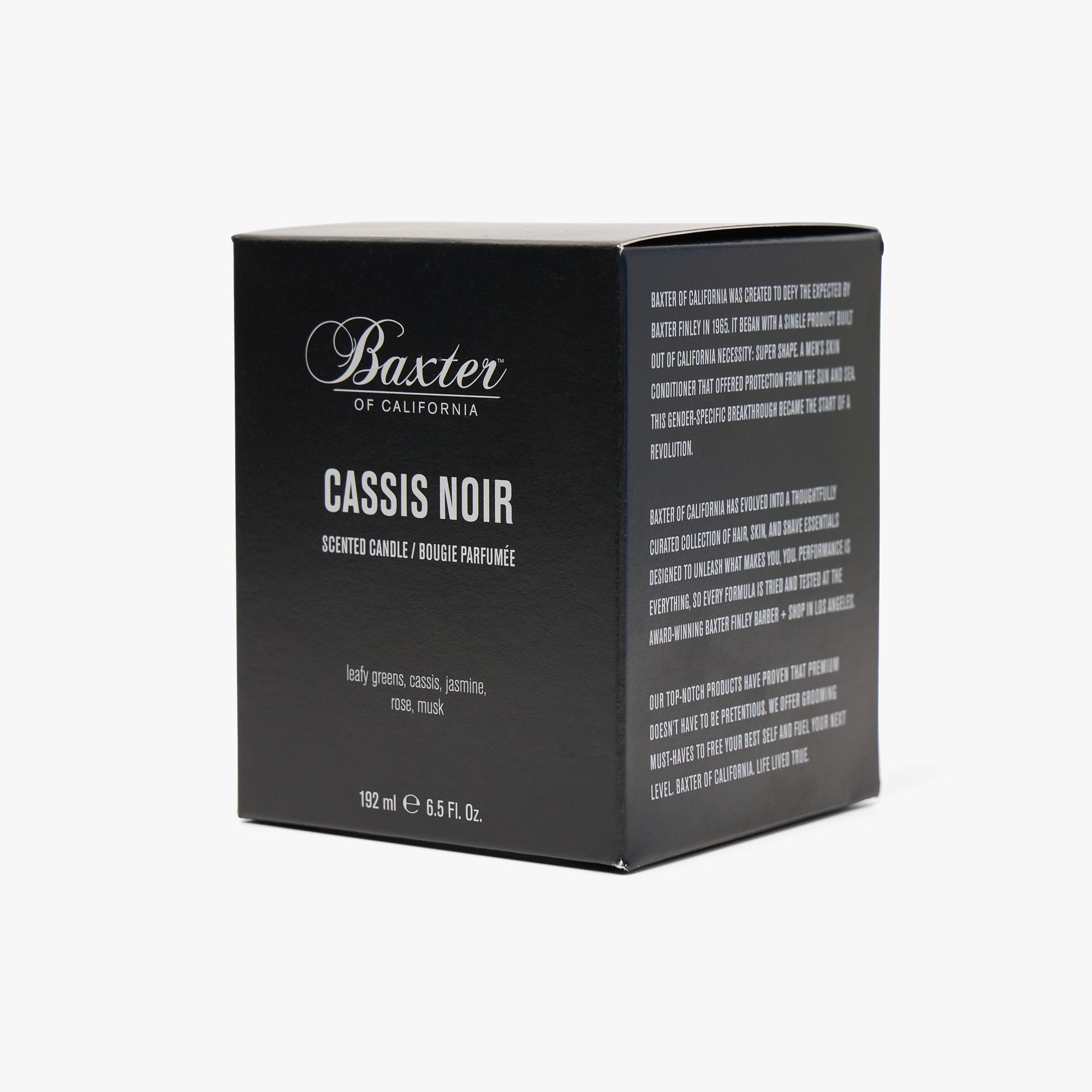  Baxter of California Cassis Noir Candle、mySite、merchandisen
