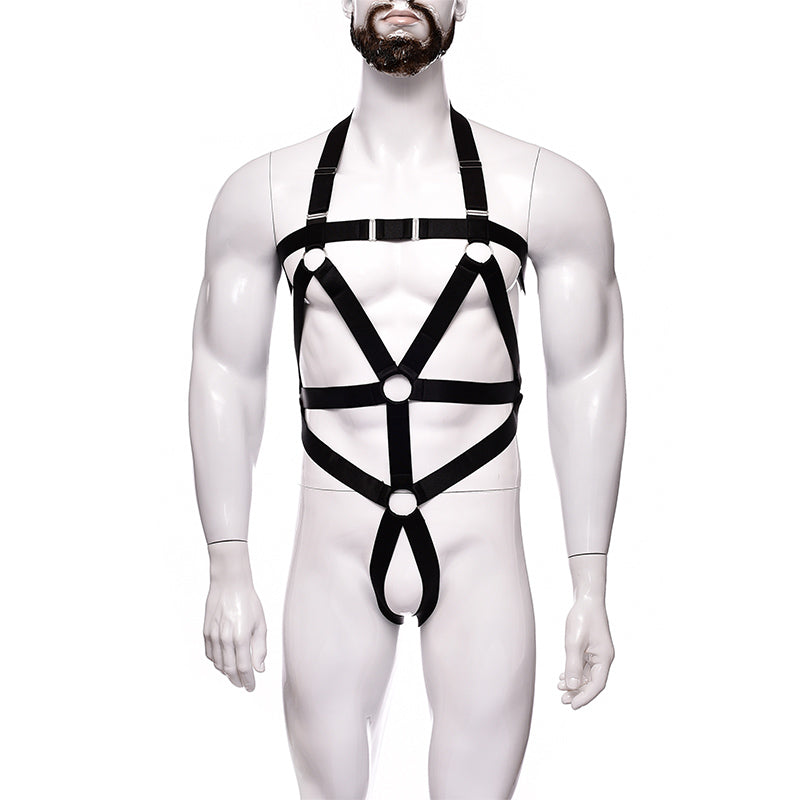 Kink Body strap Male Harness | Fetish | Adjustable | One Size、mySite、bottomscart