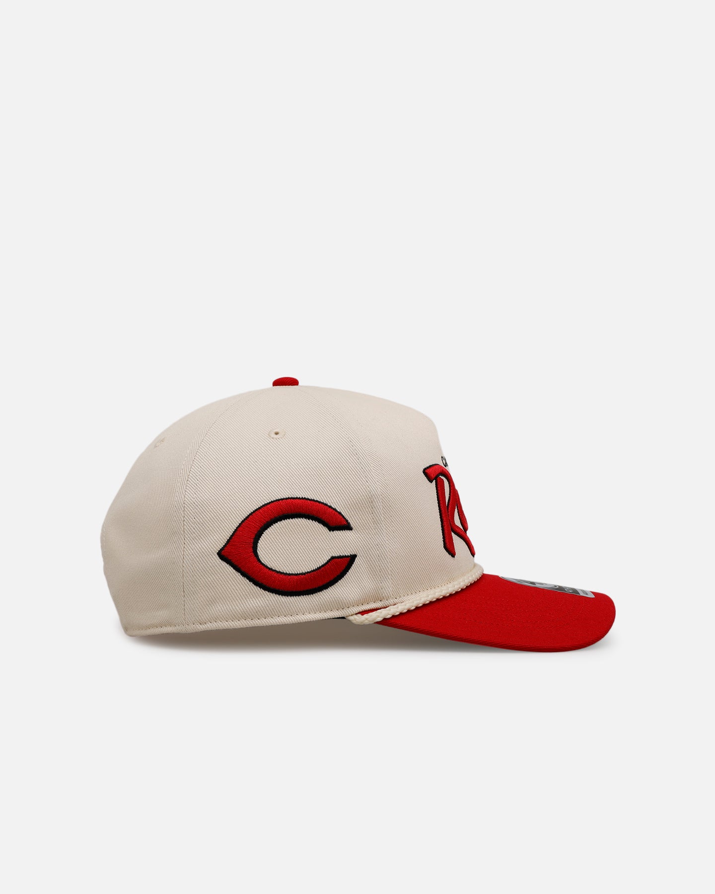 47 Brand Cincinnati Reds 'MLB Opening Day' Script Hitch Snapback Natural、mySite、zt4zffjzw