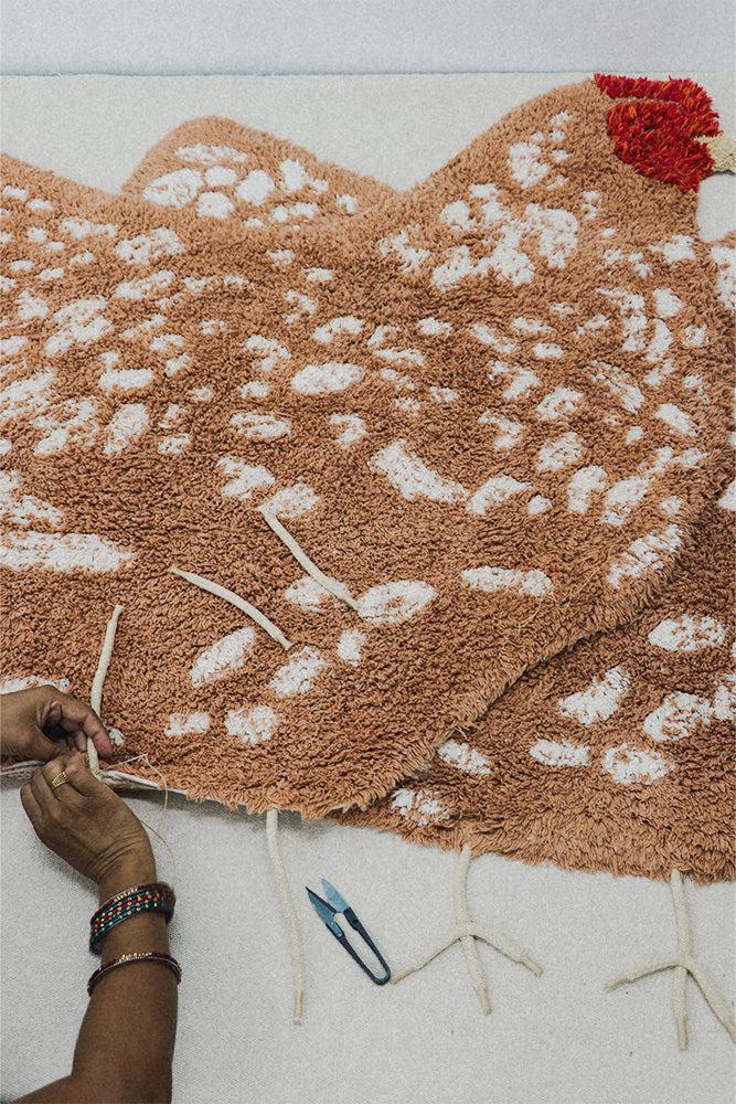 WASHABLE ANIMAL RUG CHICKEN、mySite、gigharbornorthrealestate