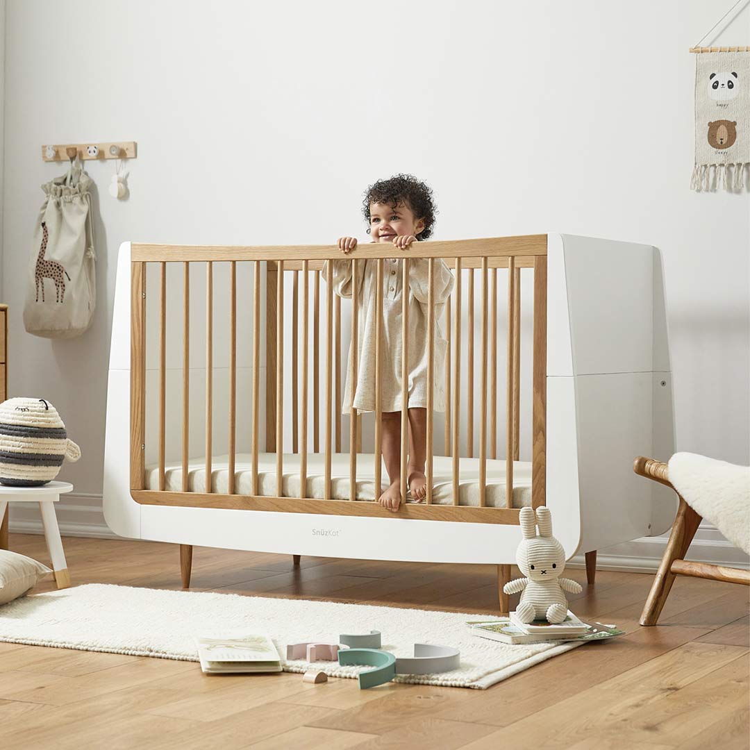 SnuzKot 3 Piece Nursery Furniture Set - The Natural Edit - Oak、mySite、merchandisen