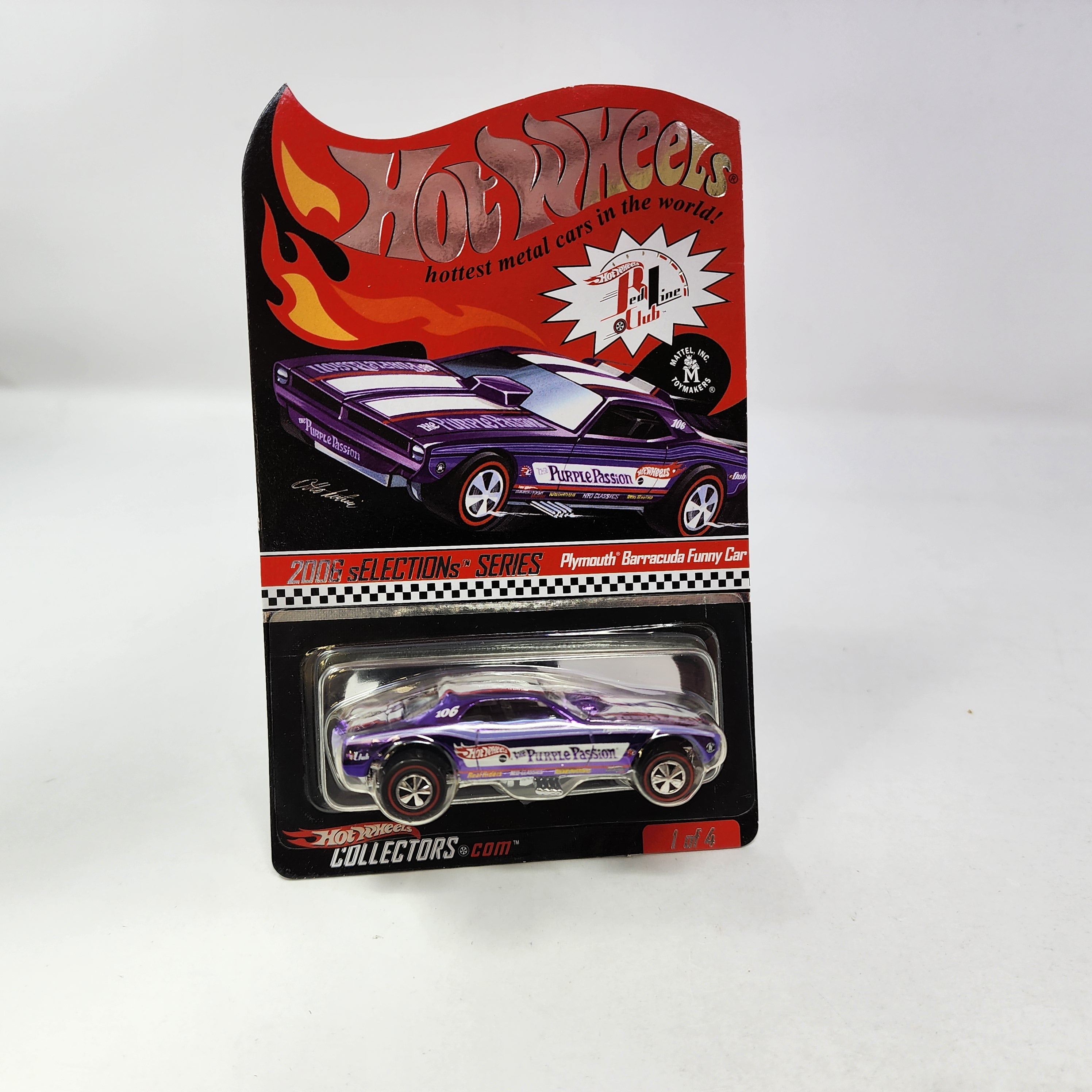 Plymouth Barracuda Funny Car * Hot Wheels Red Line Club RLC sELECTIONS、mySite、hgirdovlk
