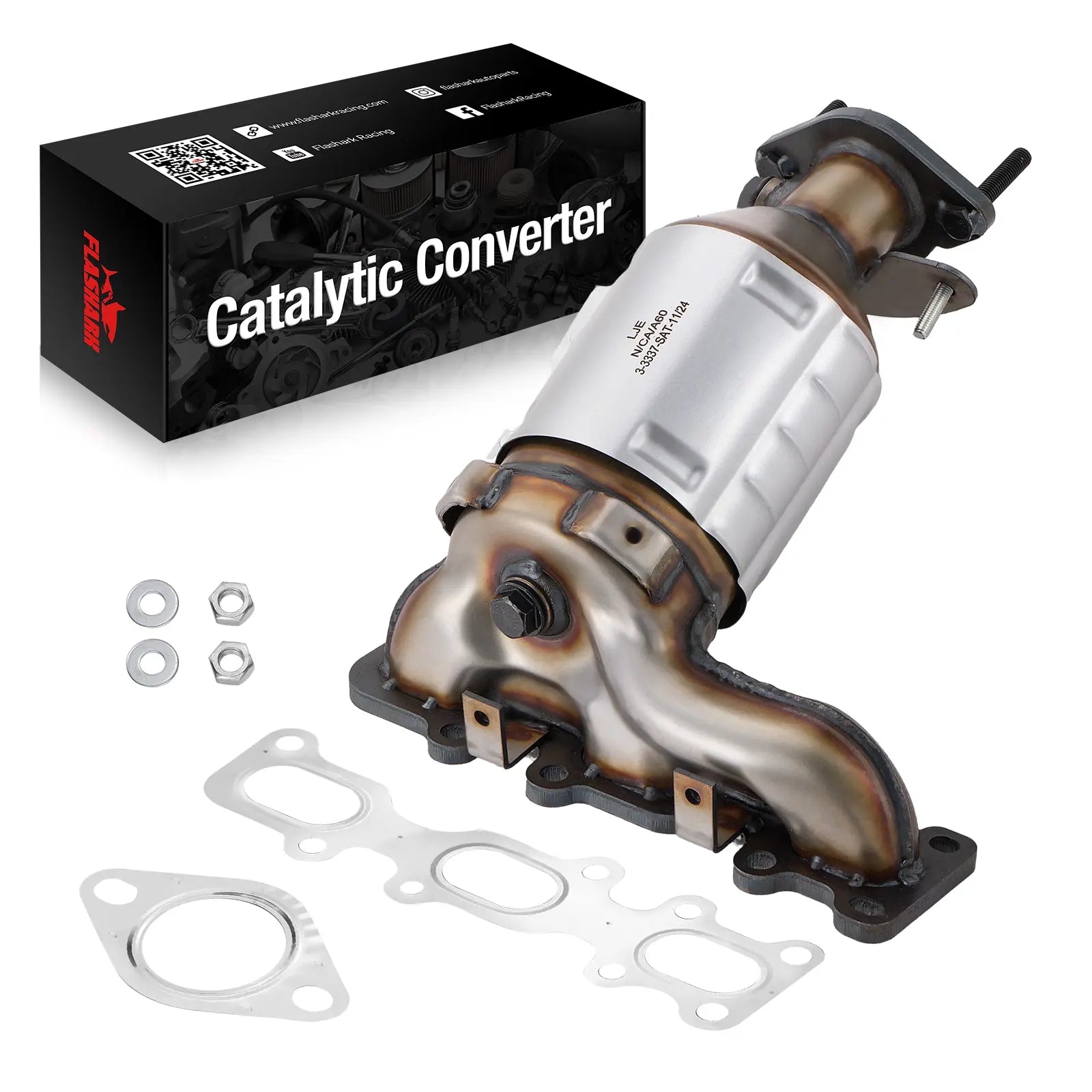 Exhaust Manifold Catalytic Converter for 2013-2019 Ford Explorer/Taurus/Edge/Flex & Lincoln 3.5L 3.7L、mySite、nflplayoffbracketp