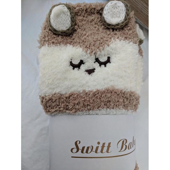 Thigh High Fuzzy Plush Socks, Leggings Adorable Animals to Keep Legs Warm! *、mySite、g9winljtr