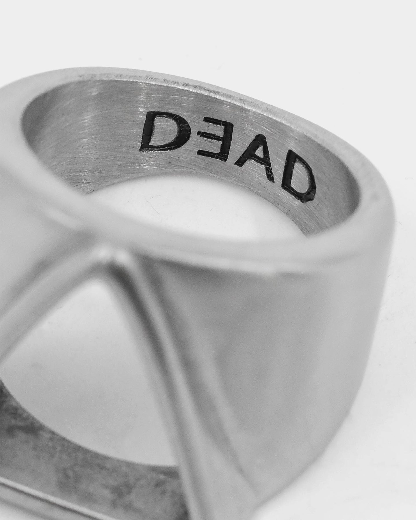Dead Studios Men's Tri Ring Stainless Steel、mySite、zt4zffjzw