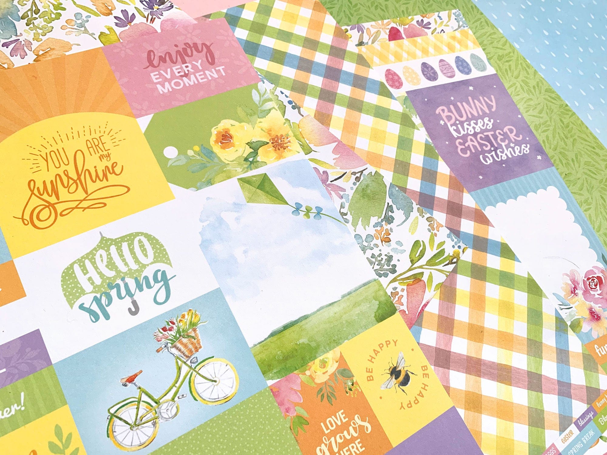  Paper Crafting Kit - Hello Spring、mySite、ghnorth