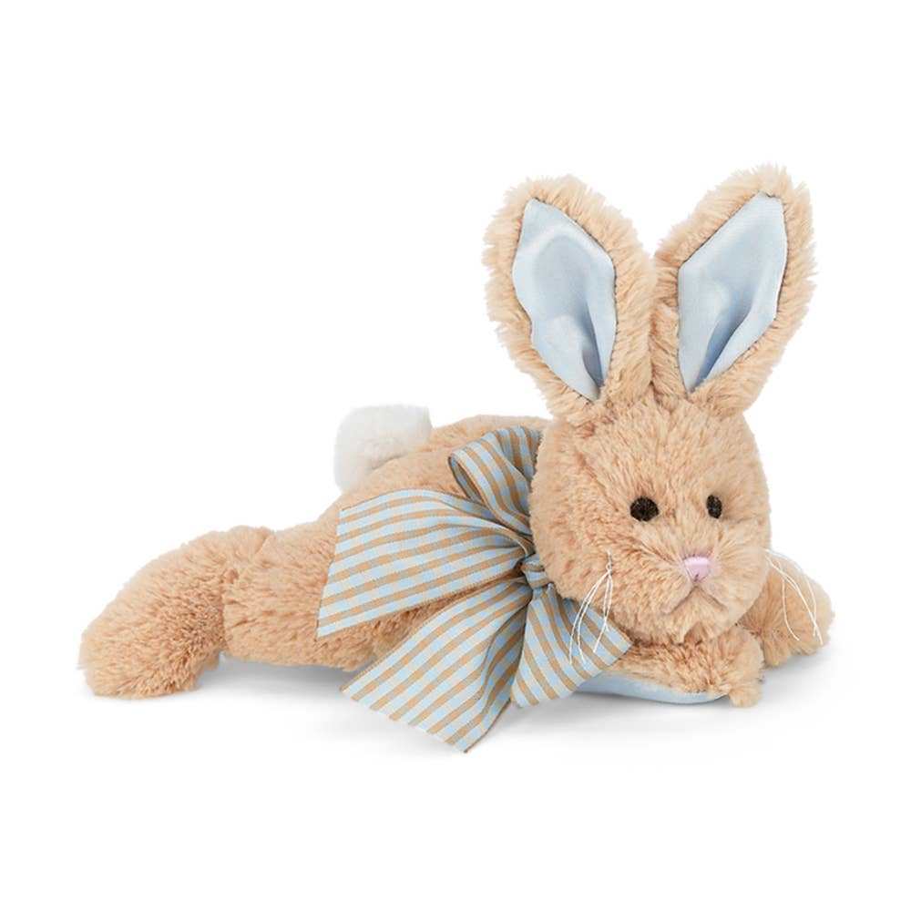 Baby Bunny Rattle with Bow by Bearington、mySite、g9winljtr