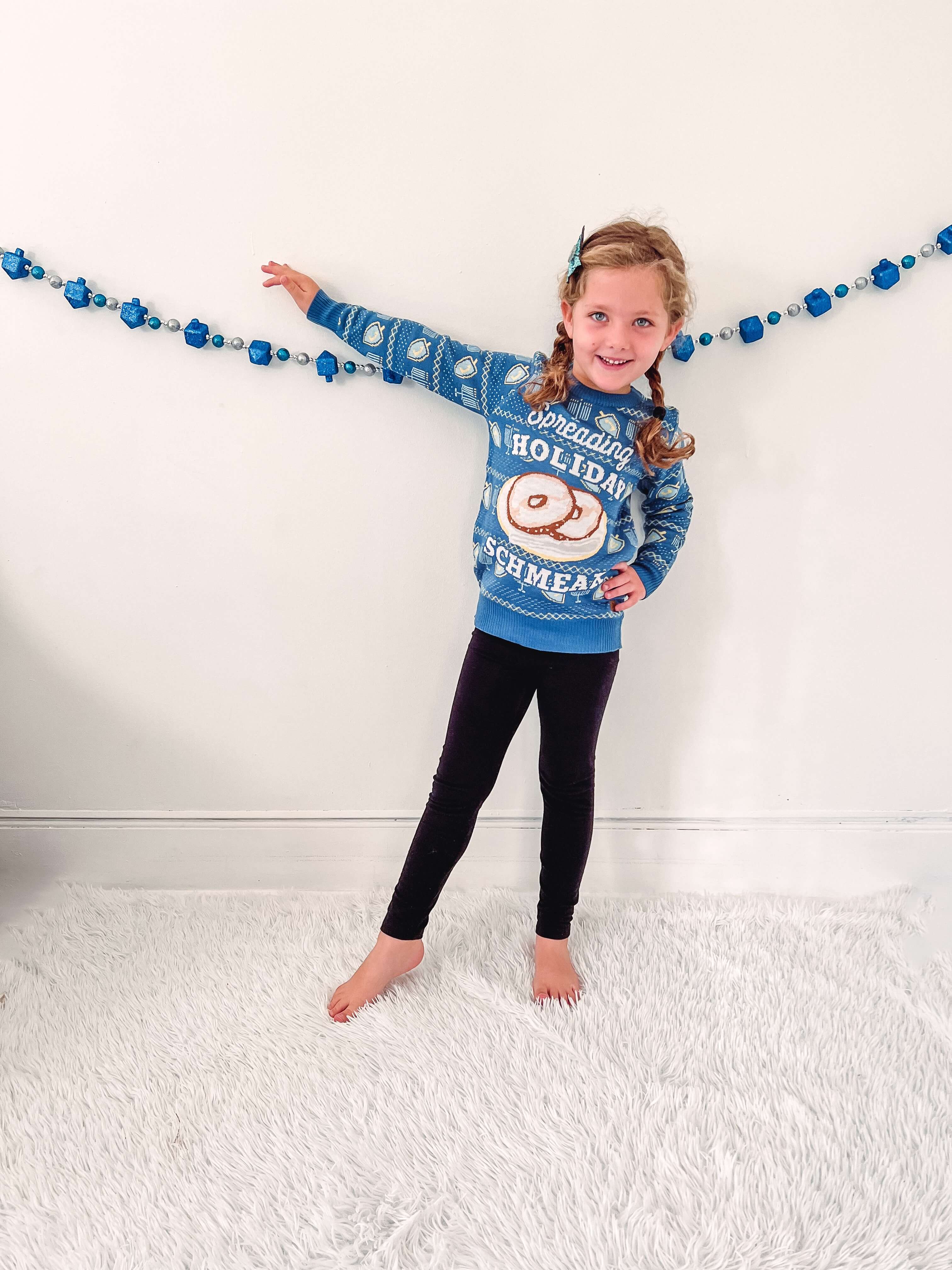 Kids Spreading Holiday Schmear Sweater by Tipsy Elves + ModernTribe (Sizes XS - XL)、mySite、topwebapps
