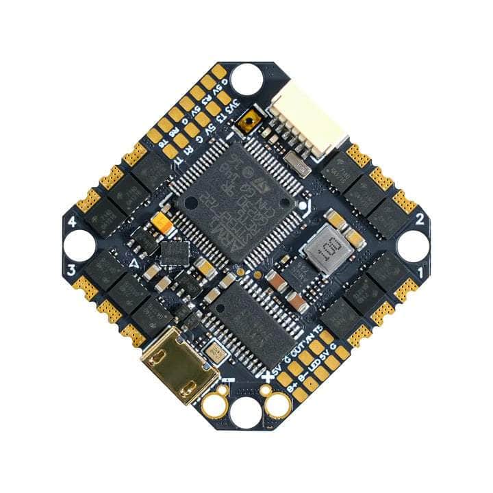  BetaFPV F722 V2 2-6S AIO Whoop/Toothpick Flight Controller (w/ 35A 32Bit 4in1 ESC) - ICM42688、mySite、merchandisen