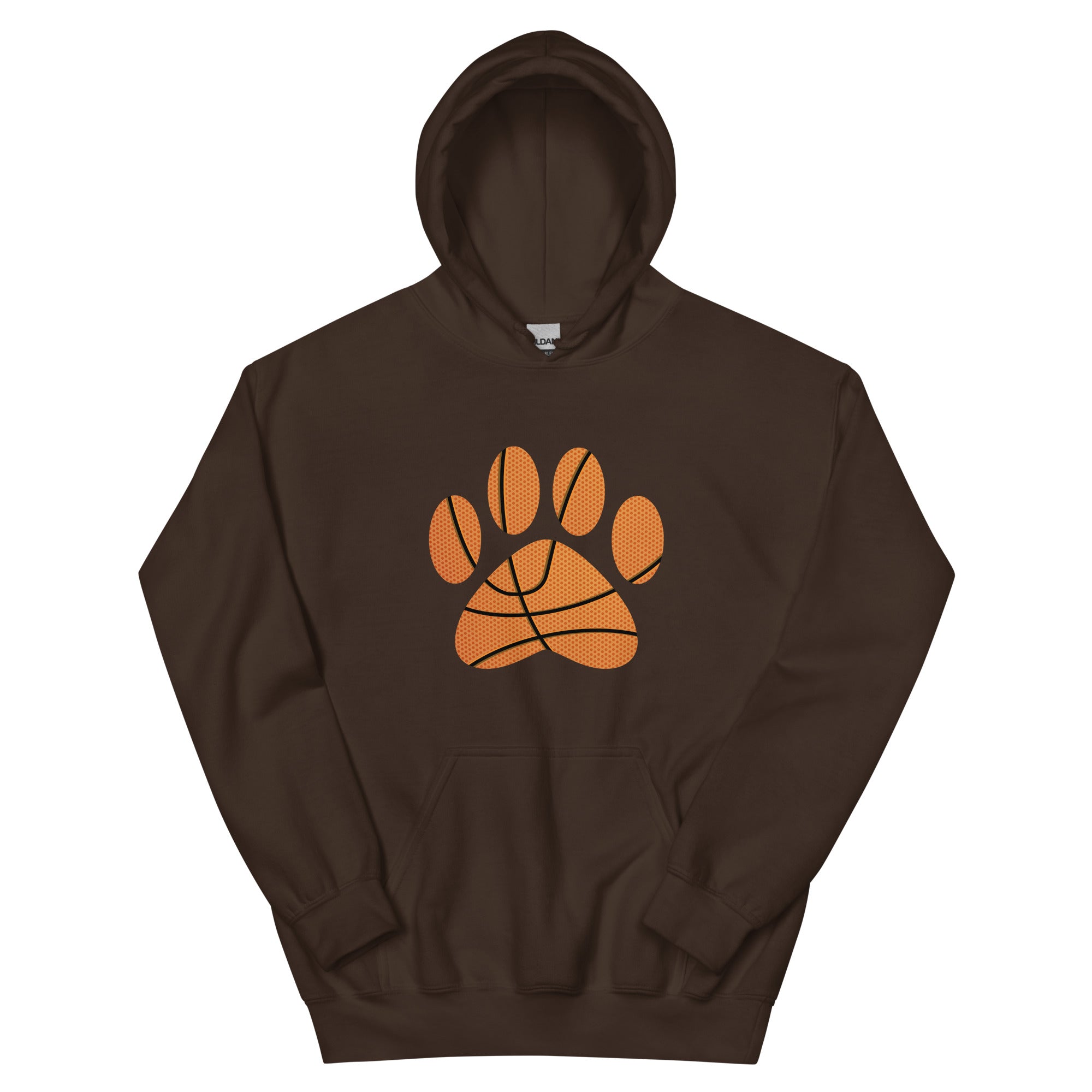 Basketball Paw Print Hoodie、mySite、camillekostekn