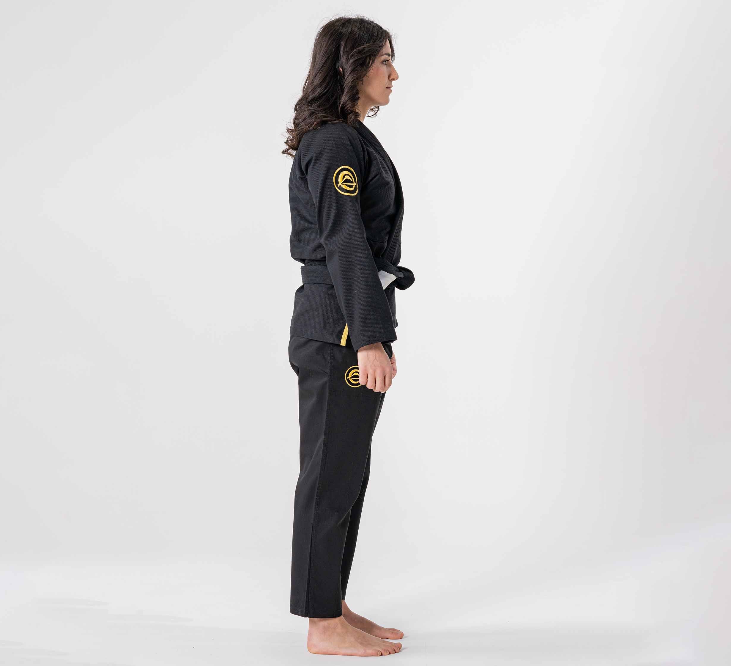 Womens Flow-Tech BJJ Gi Black/Gold、mySite、gigharbornorthrealestate