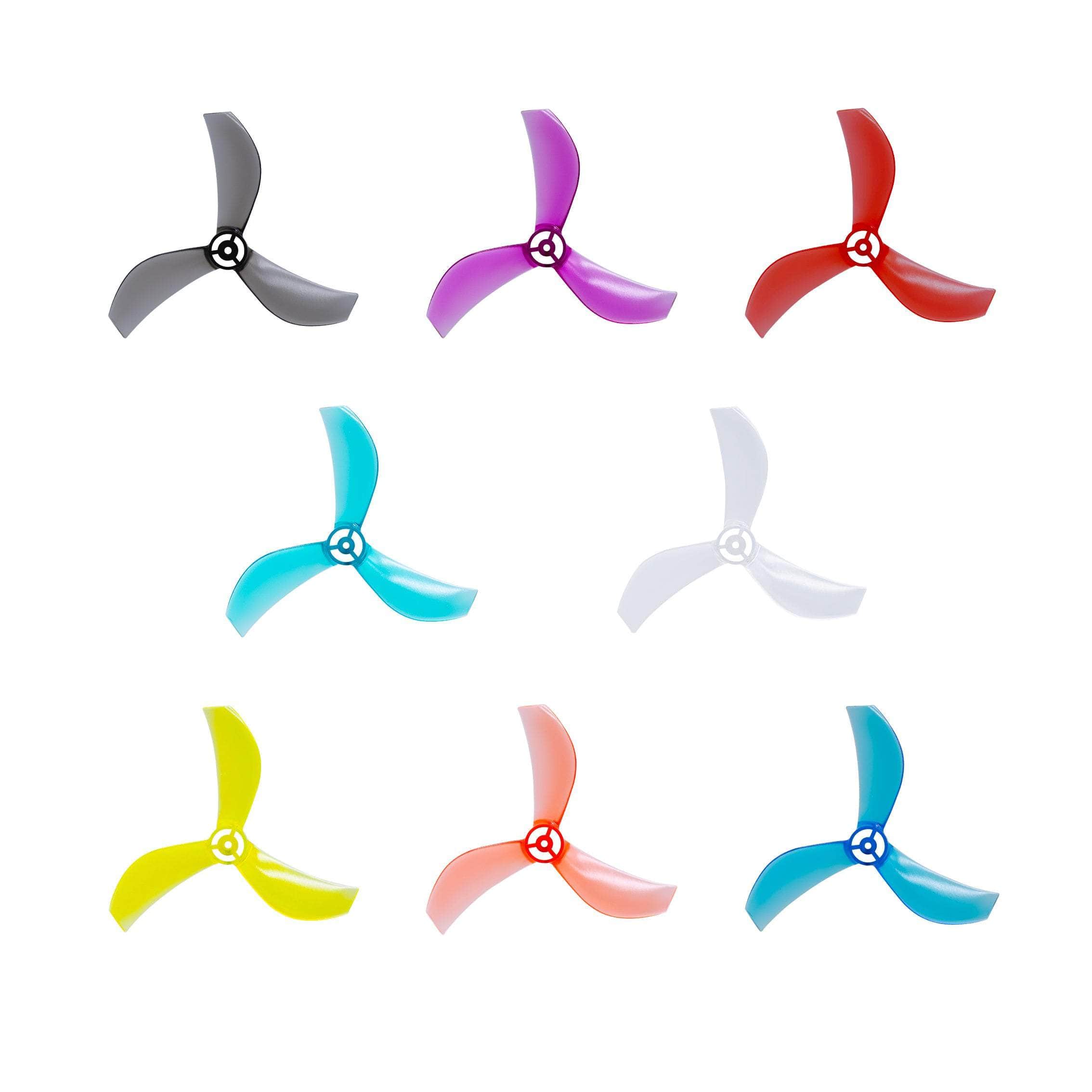  NewBeeDrone Azi (Tri-Blade) Micro Propellers 40mm - 1.0mm Shaft (Set of 4)、mySite、merchandisen