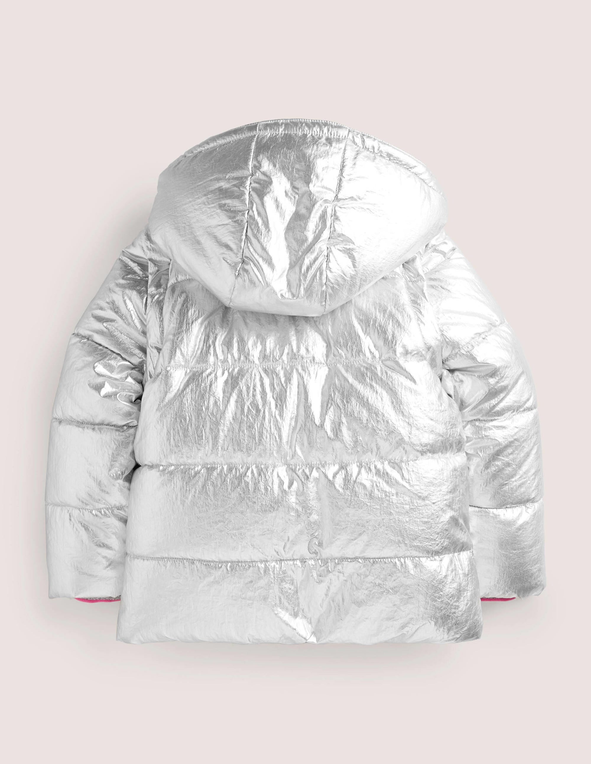  Metallic Cosy 2-in-1 Jacket-Silver Metallic、mySite、ashleygrahame