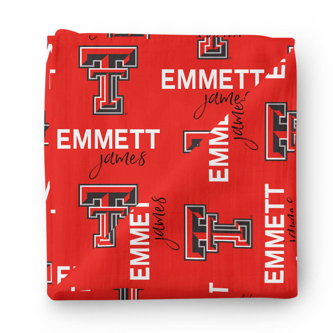  Texas Tech University | TTU Personalized Swaddle、mySite、layawaytickets