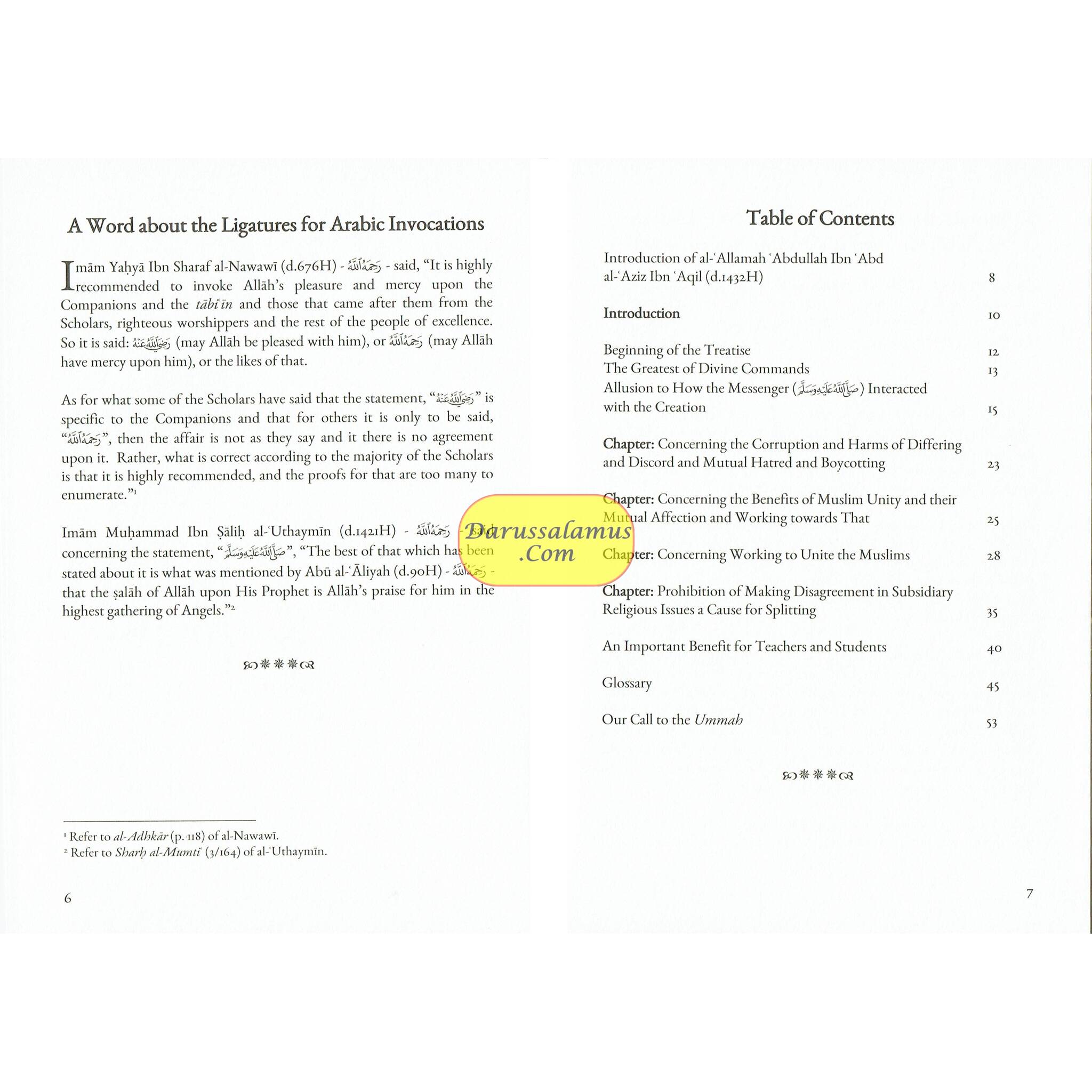 A Treatise on Muslim Unity and a Repudiation of Splitting and Differing By Imam Abdur-Rahman As-Sa’di、mySite、topwebapps