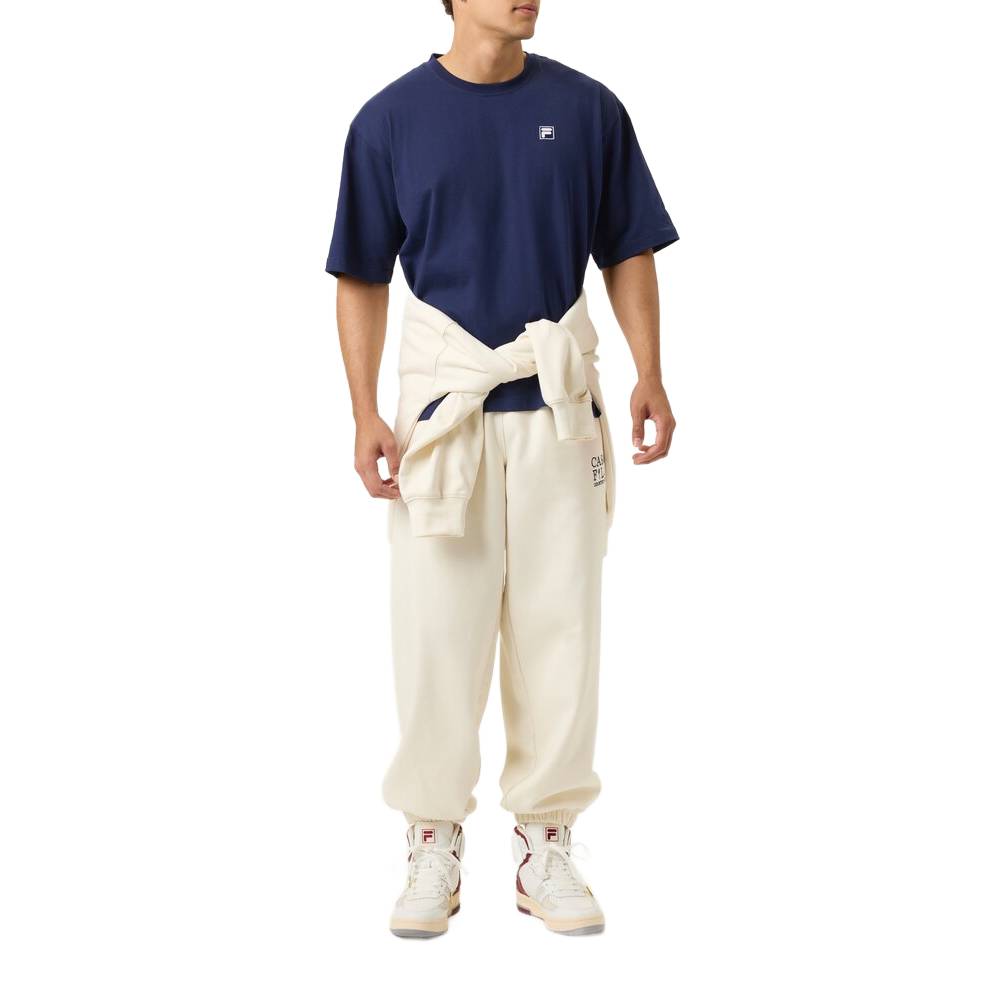 Fila Unisex Country Club Raquet Box Tee Top (Fila Navy)