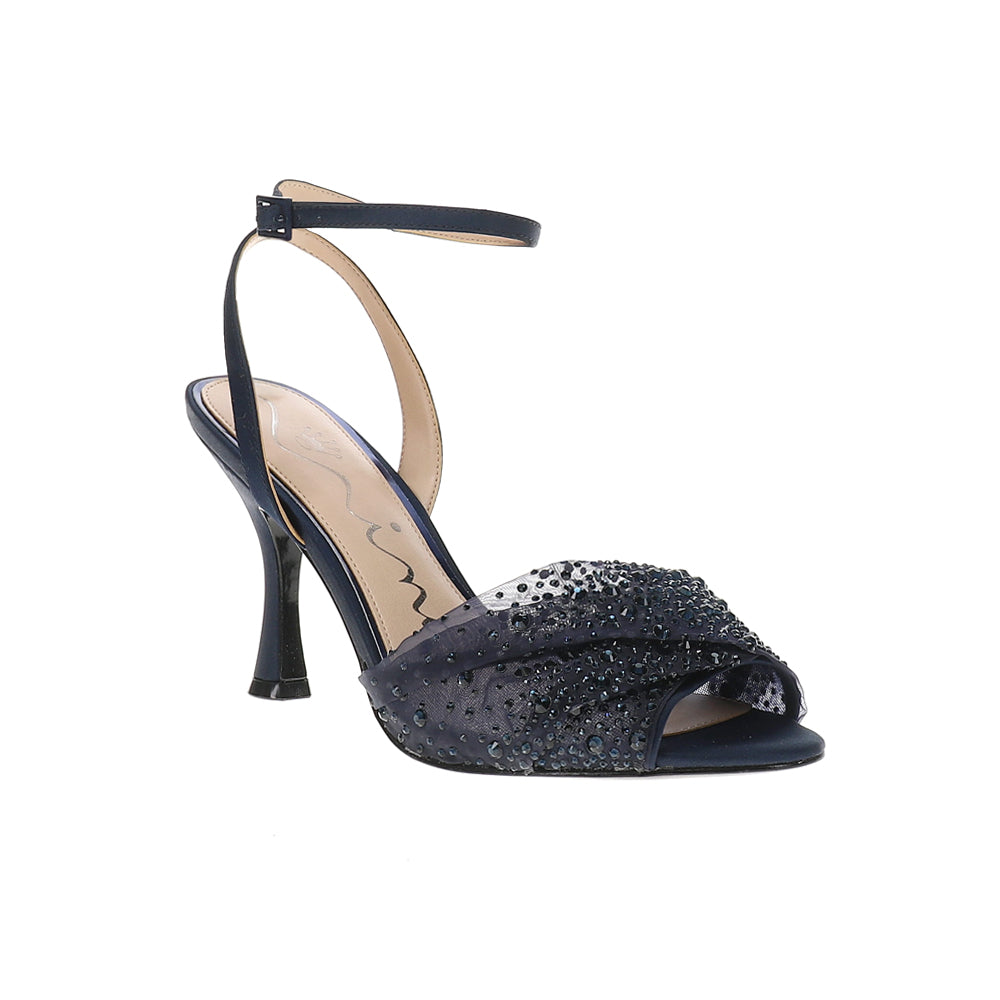 Vida Rhinestone Ankle Strap Sandals、mySite、gtrtttuynbv