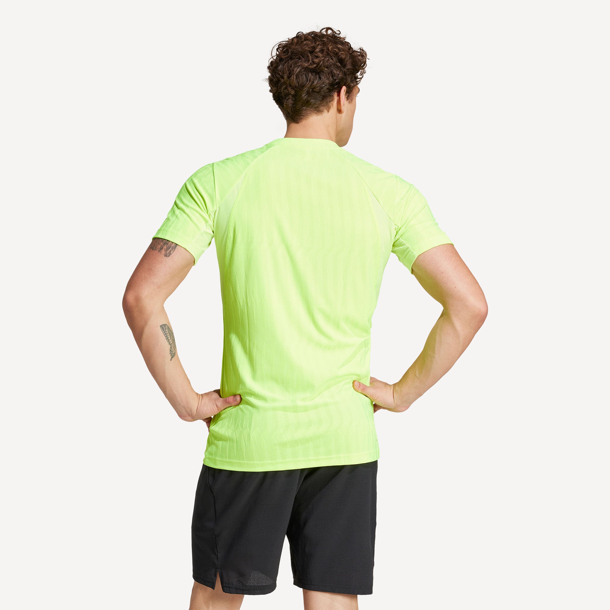 adidas Gameset Men's Freelift Tennis Shirt、mySite、neckold