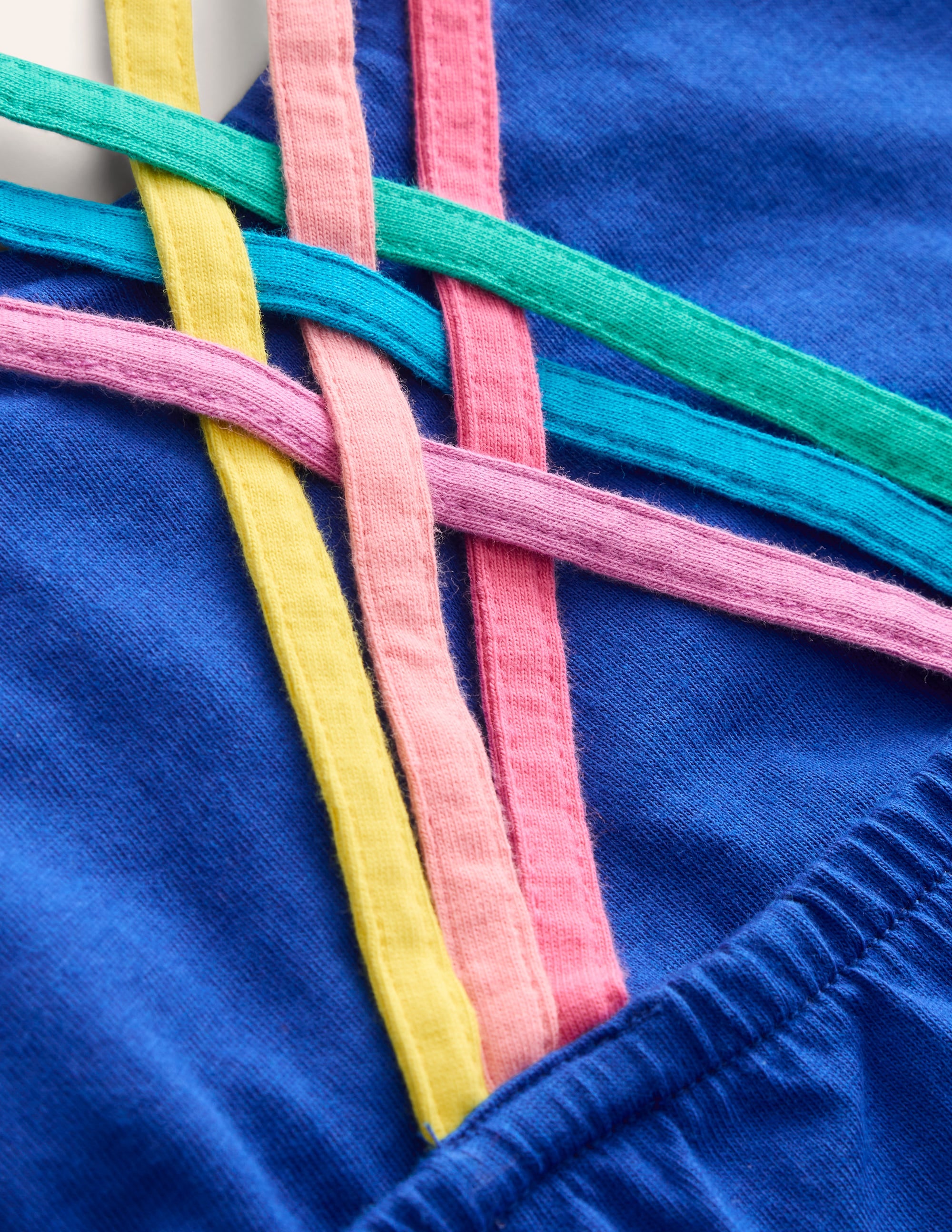  Rainbow Cross-Back Vest-Sapphire Blue、mySite、ashleygrahame