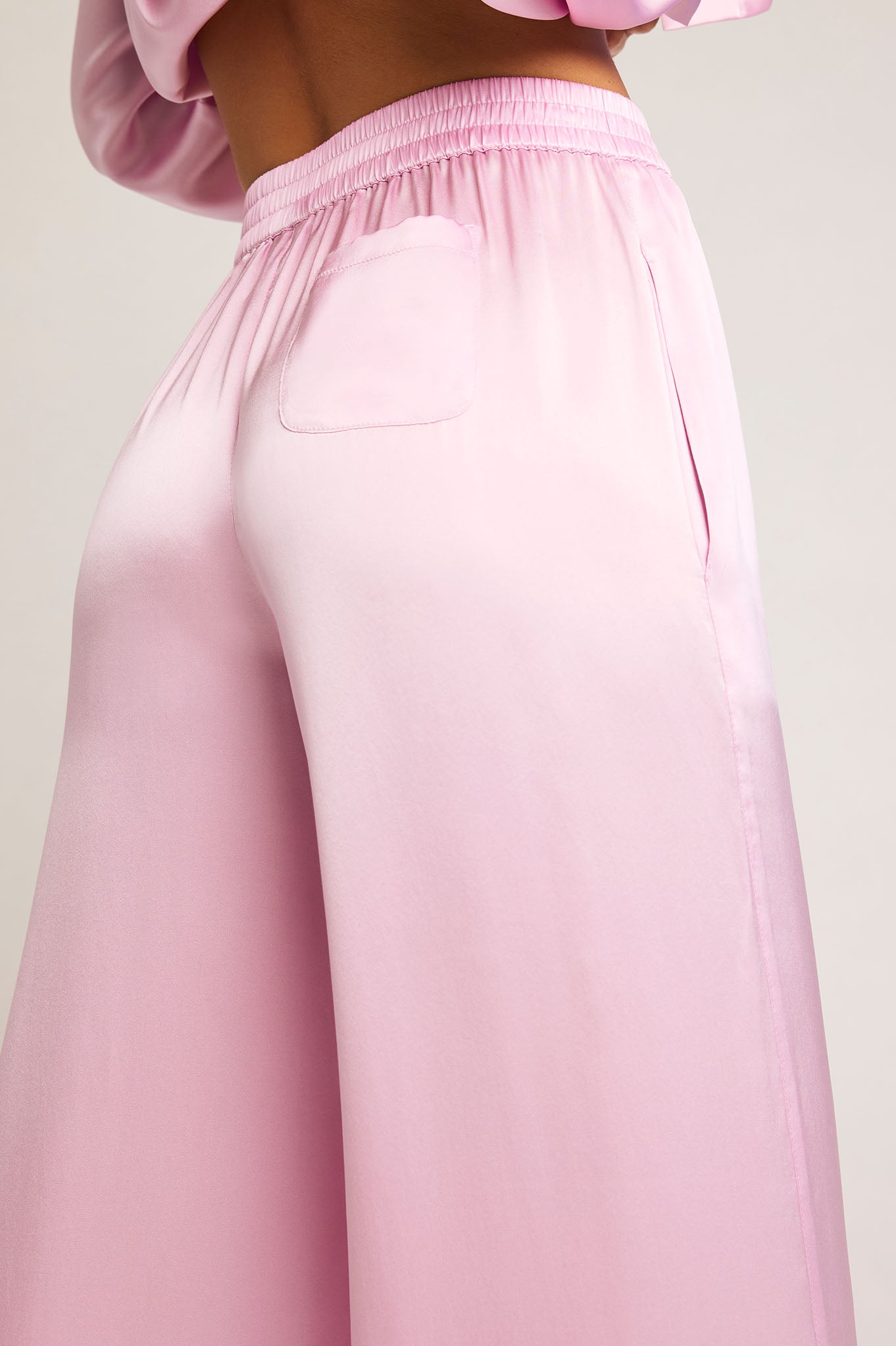 Eclipse Silk Track Pant in Babe、mySite、bengalsvssteelers