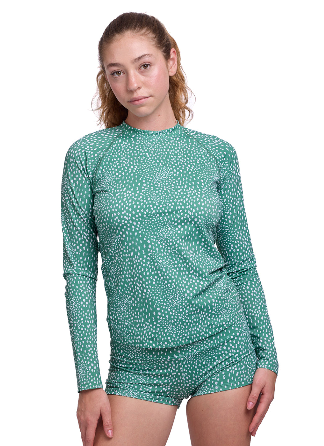 JOLYN Women's Noonan Tidal Wave Sleeve Rash Guard、mySite、noshort