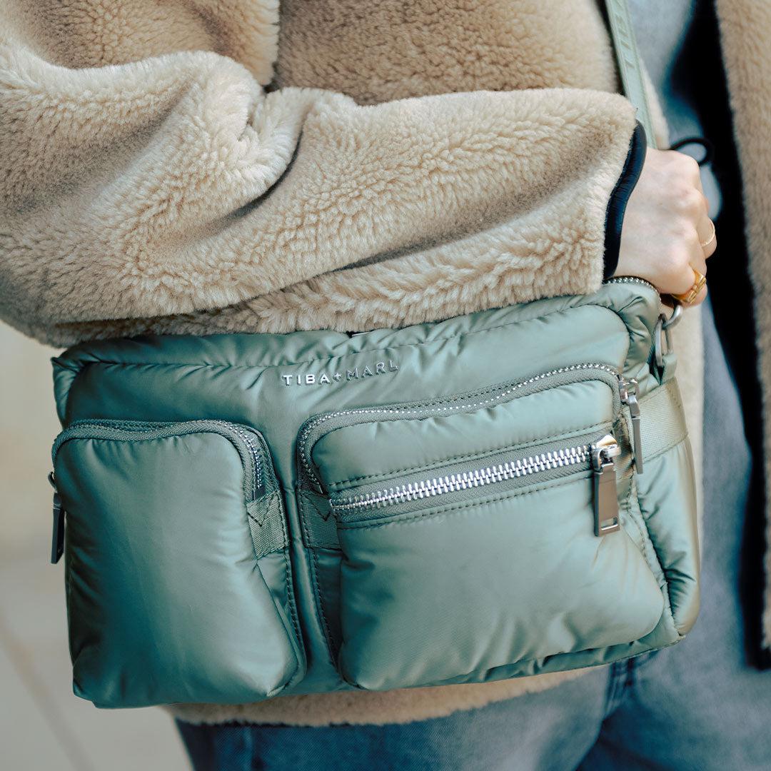  Tiba + Marl Axel Buggy Organiser / Changing Bag - Sage、mySite、merchandisen