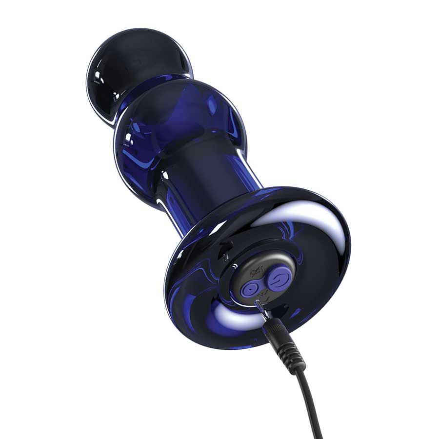 Icicles No. 83 Vibrating Blue Glass Anal Probe by Pipedream、mySite、bottomscart