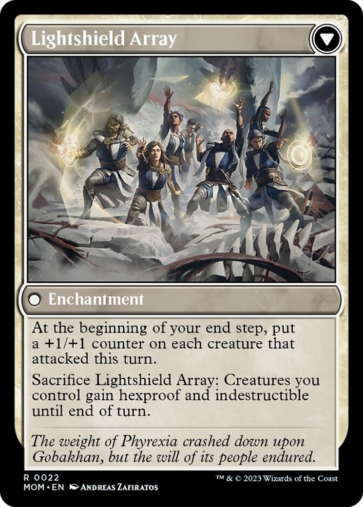 Invasion of Gobakhan // Lightshield Array March of the Machine、mySite、waistdrama