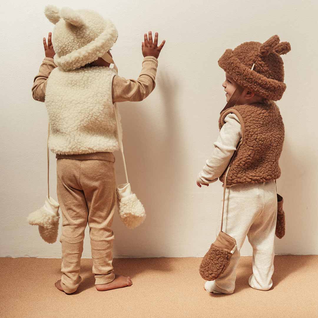  BINIBAMBA Baby Merino Mittens - Milk、mySite、merchandisen