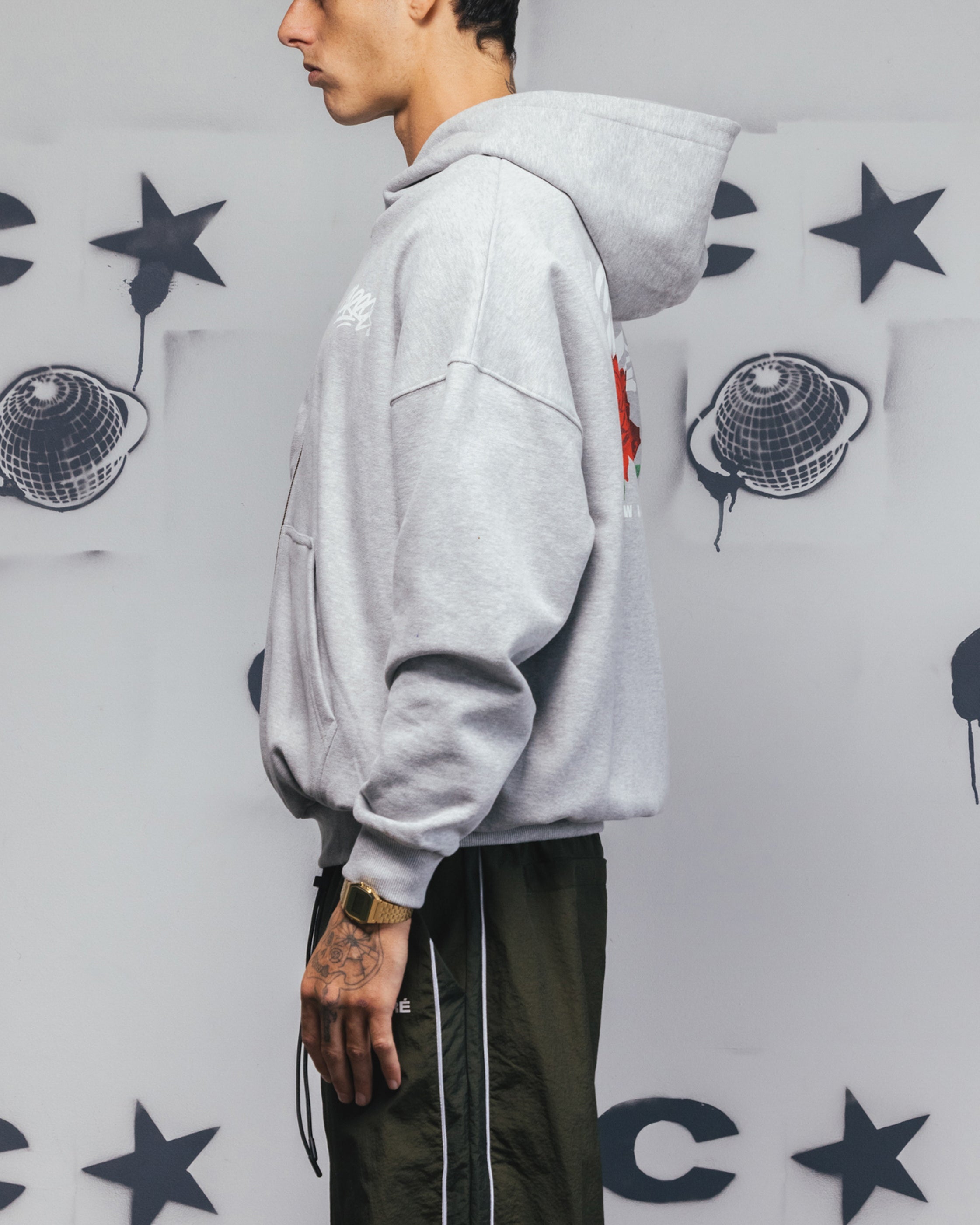 Carre Always & Forever Zip Hoodie Grey Marle、mySite、zt4zffjzw