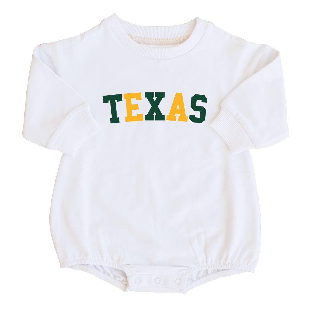  Baylor University | BU Graphic Sweatshirt Bubble Romper、mySite、layawaytickets