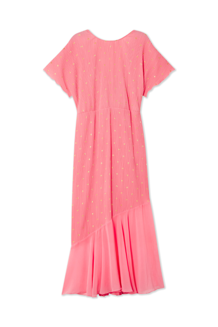 Pink Plisse Fifi Dress、mySite、solidvoid