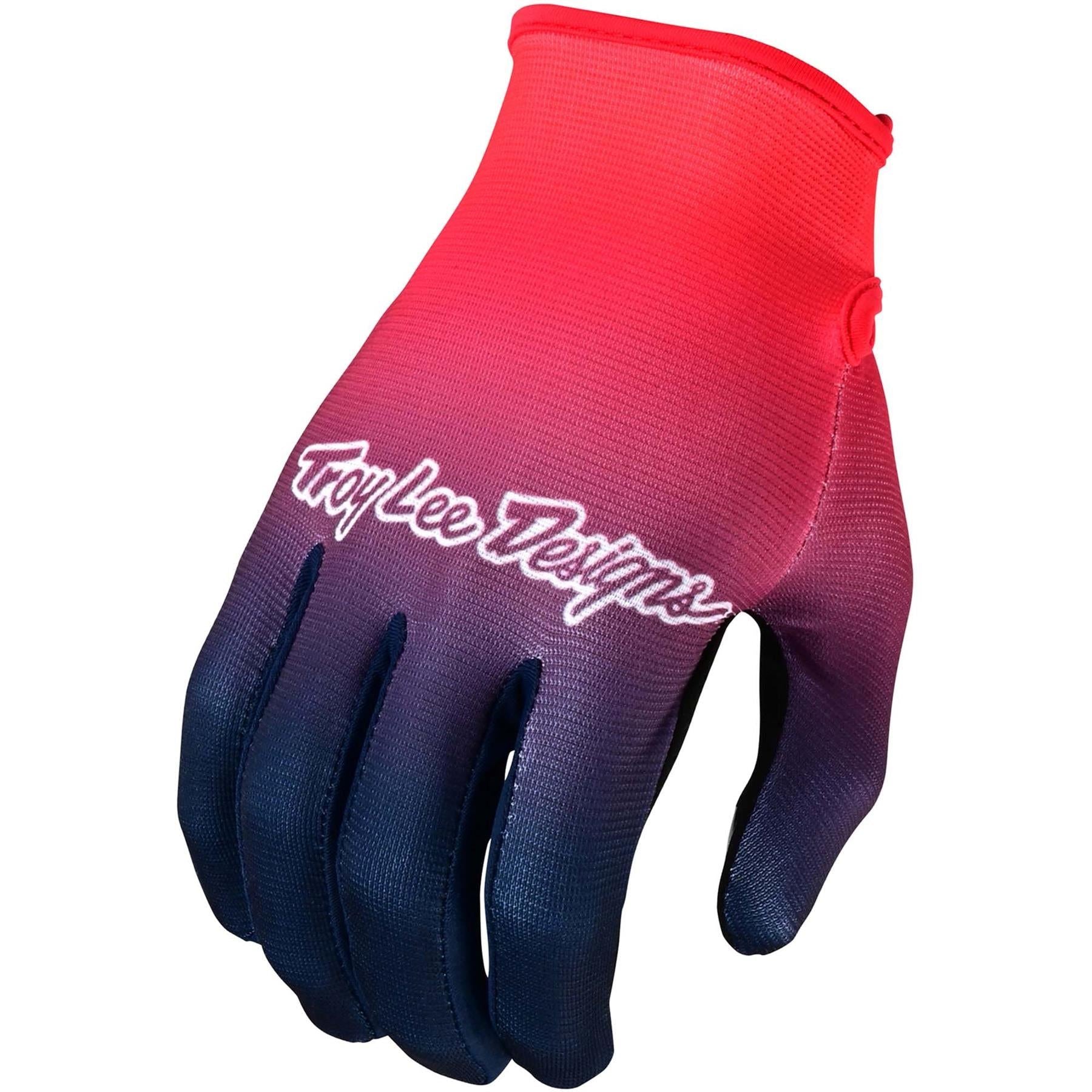  Troy Lee Flowline Race Gloves - Faze Red/Navy、mySite、merchandisen