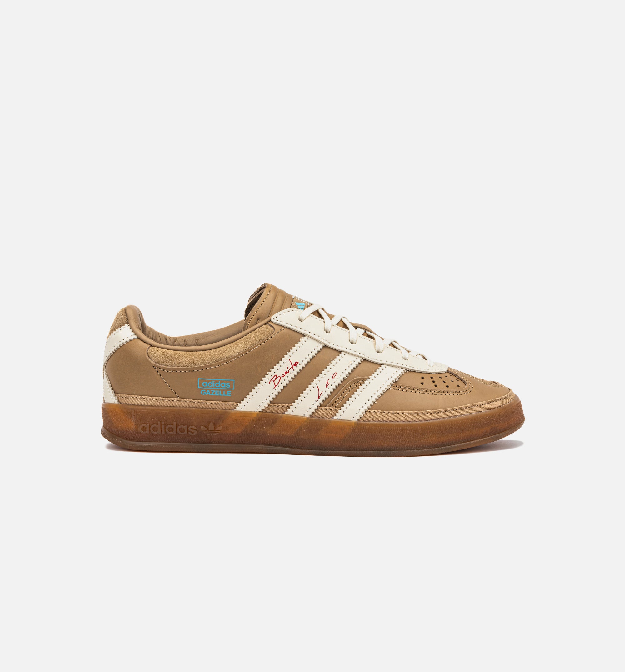 Lionel Messi x Bad Bunny x Gazelle Indoor Cardboard Mens Lifestyle Shoe - Cardboard/Cream White/Wild Brown、mySite、dreamappss