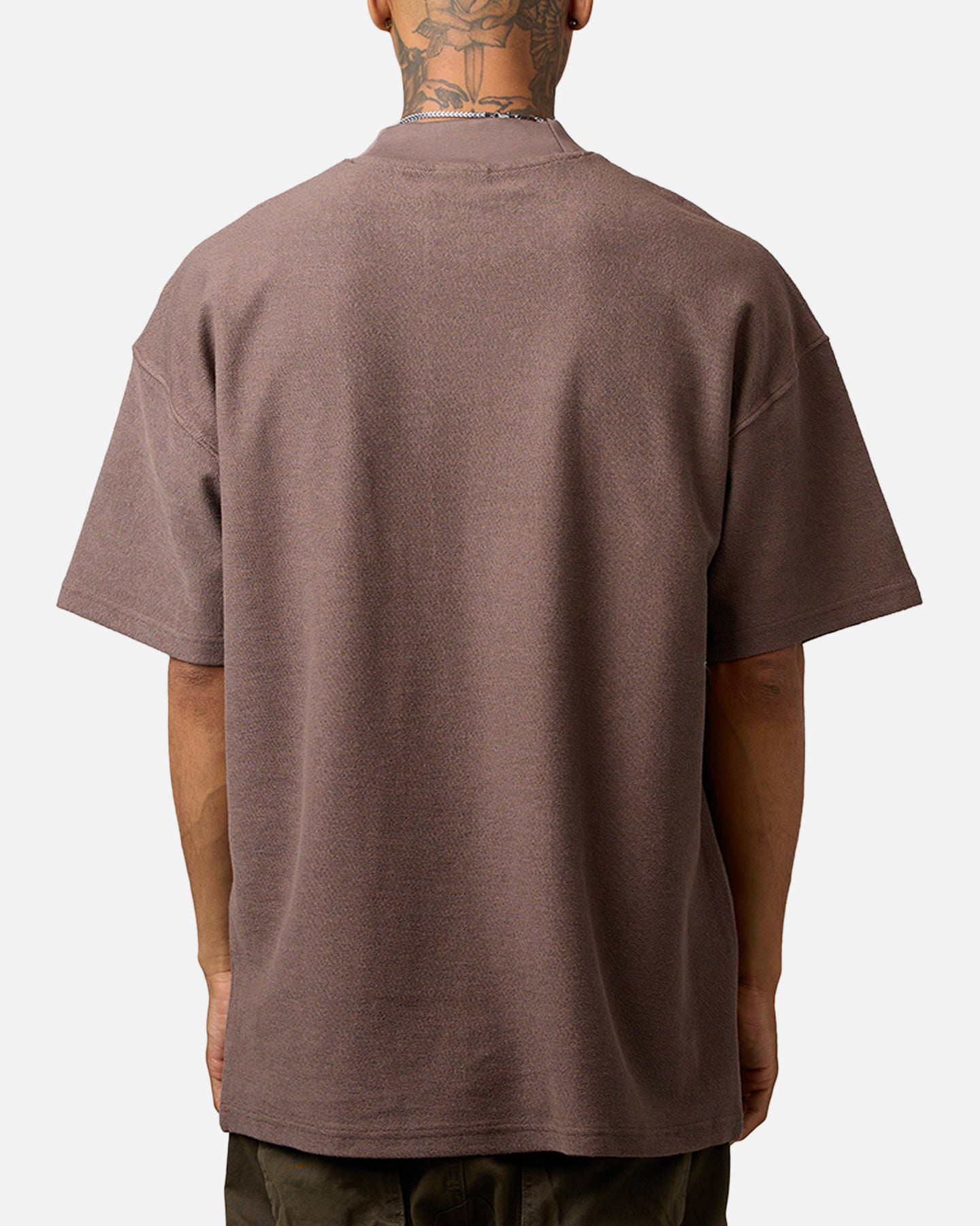 Carre Terry Oversized T-Shirt Brown、mySite、zt4zffjzw