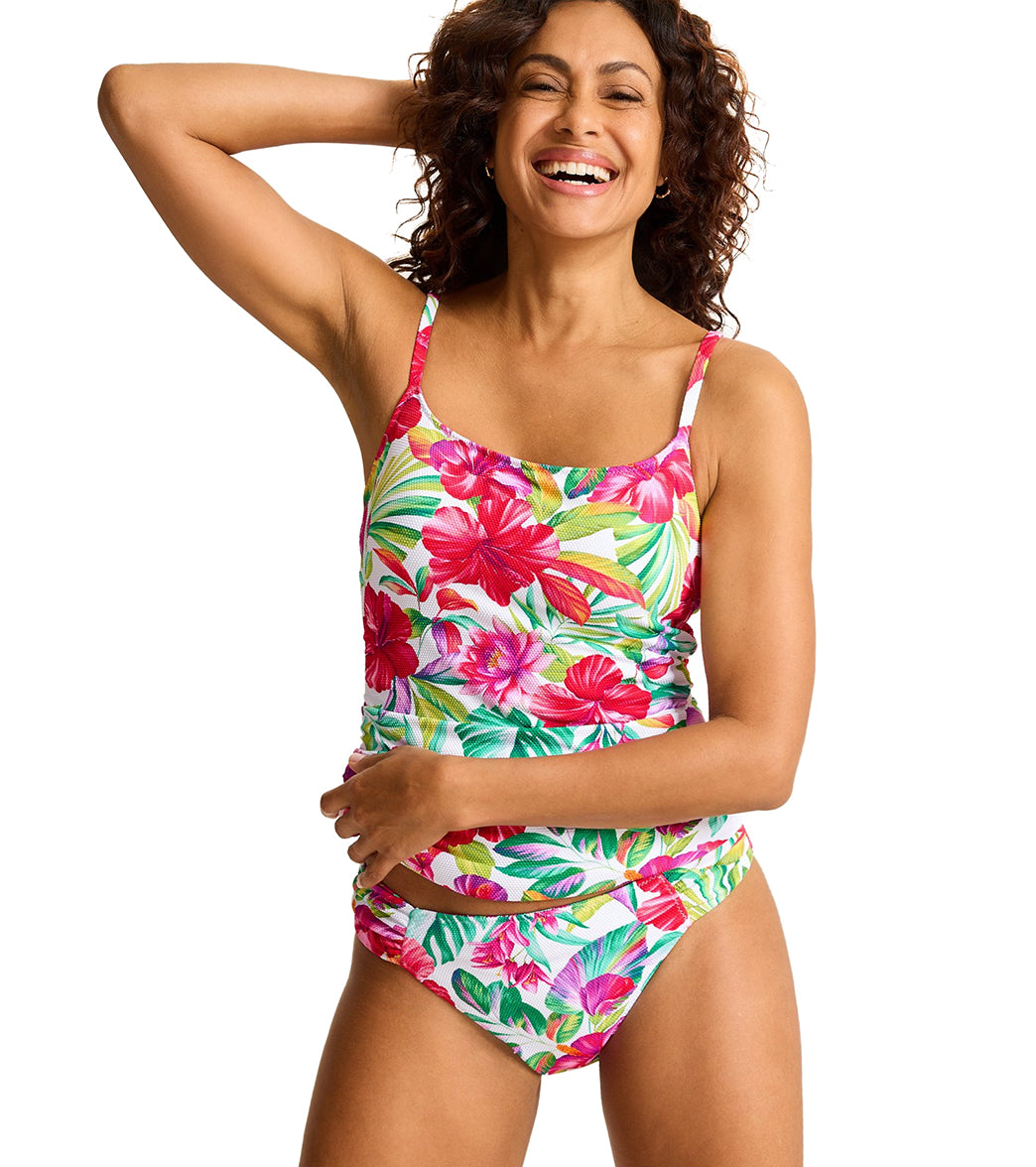 Tommy Bahama Women's Island Cays Fiesta Reversible Maillot Tankini Top、mySite、noshort