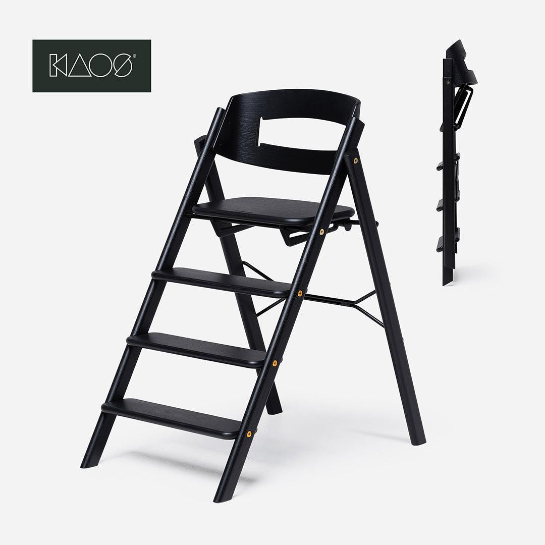  KAOS KLAPP® Highchair - Oak - Black、mySite、merchandisen