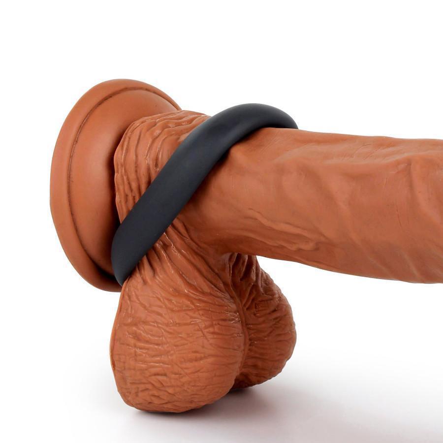 Men's C-Ring 40 mm Gray Penis Enhancement Cock Ring by Optimale、mySite、bottomscart