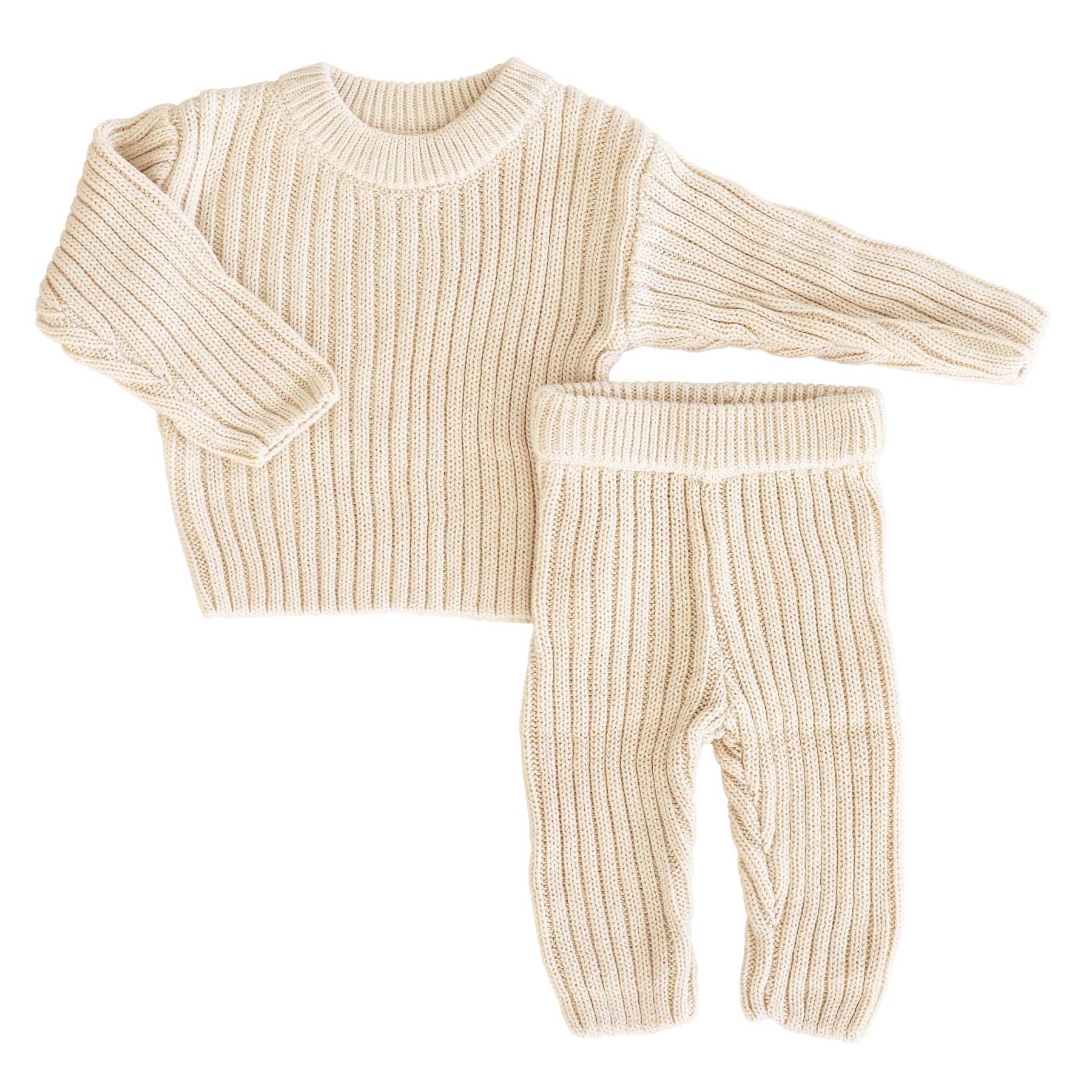  Knit Sweater & Pant Set | Linen、mySite、layawaytickets