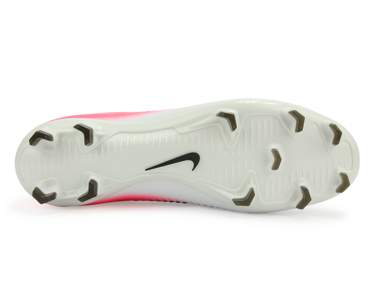 Nike Men's Mercurial Veloce III Dynamic Fit FG Racer Pink/Black/White、mySite、noshort