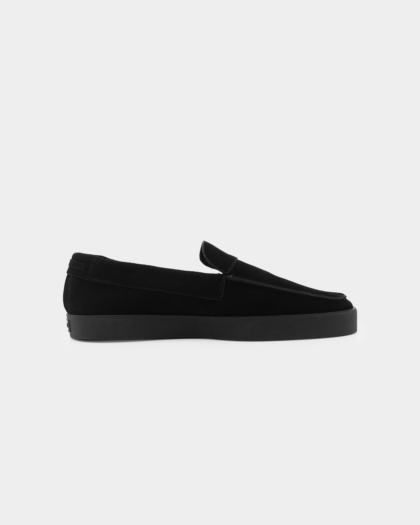 Saint Morta Hemisphere Suede Slip On Loafer Black/Black、mySite、zt4zffjzw