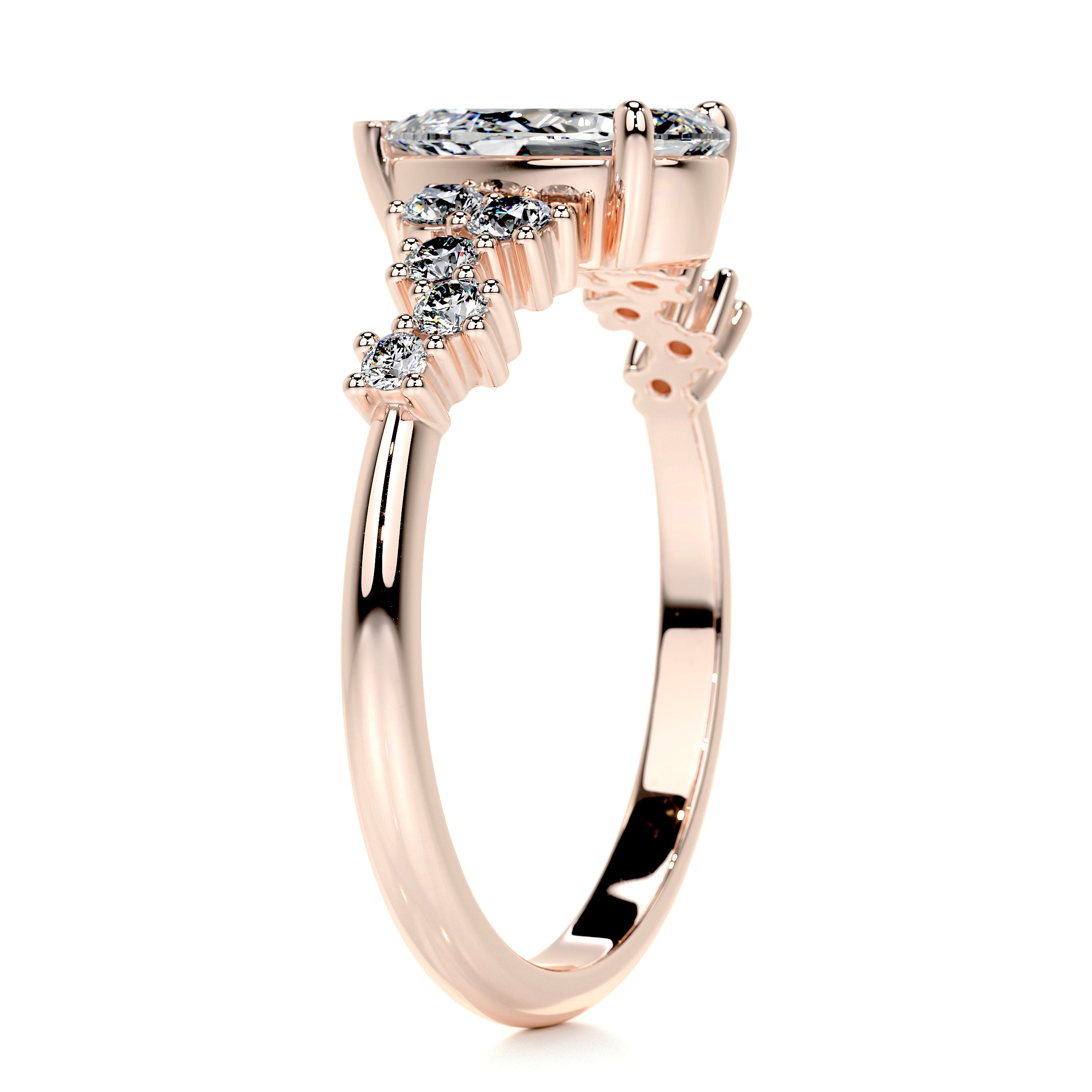 Mabel Diamond Engagement Ring -14K Rose Gold、mySite、hinf8tx79