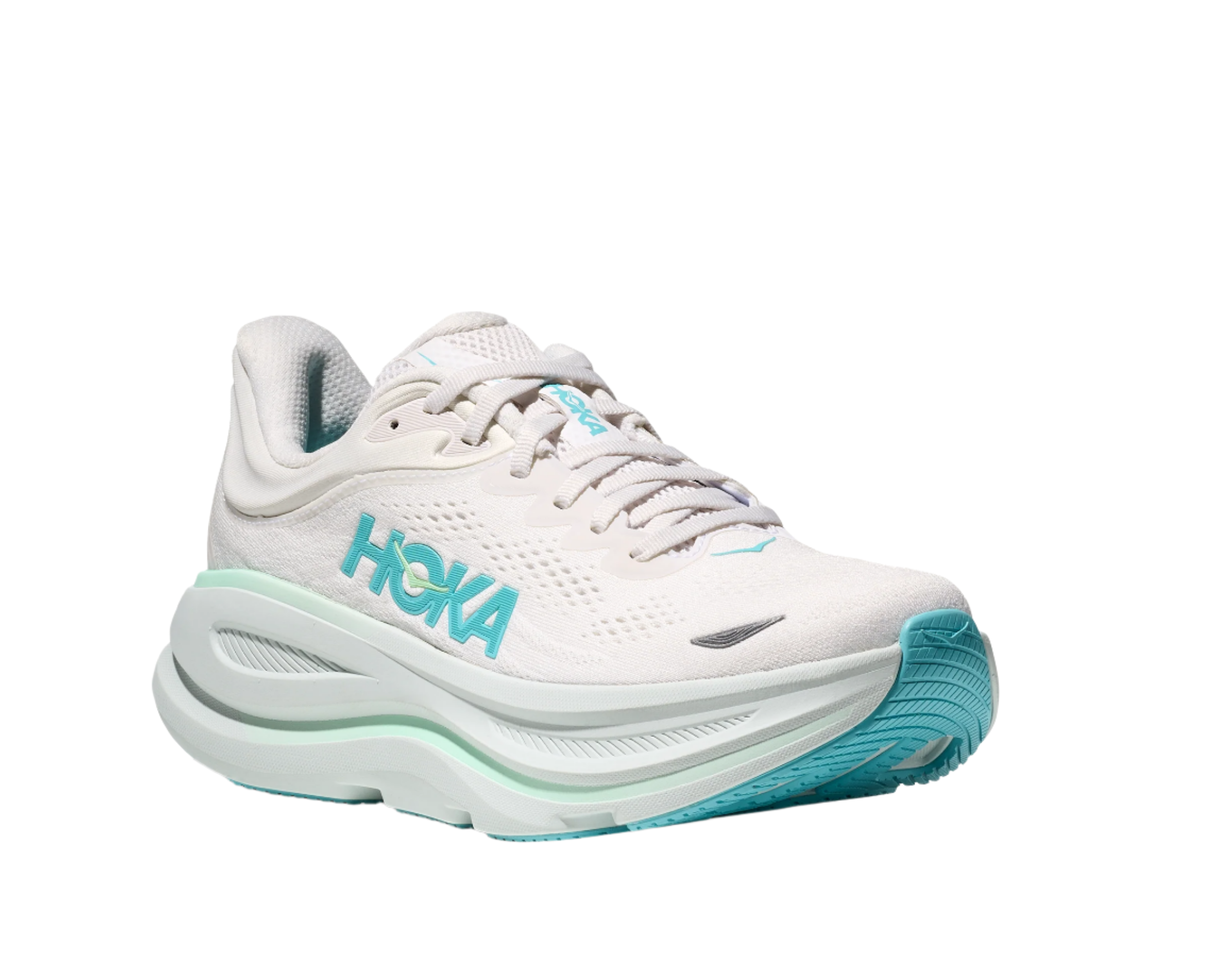  HOKA Women's Bondi 9 Ultra Cushioned Running Shoe - Frost/Cielo Blue、mySite、preschool7hills