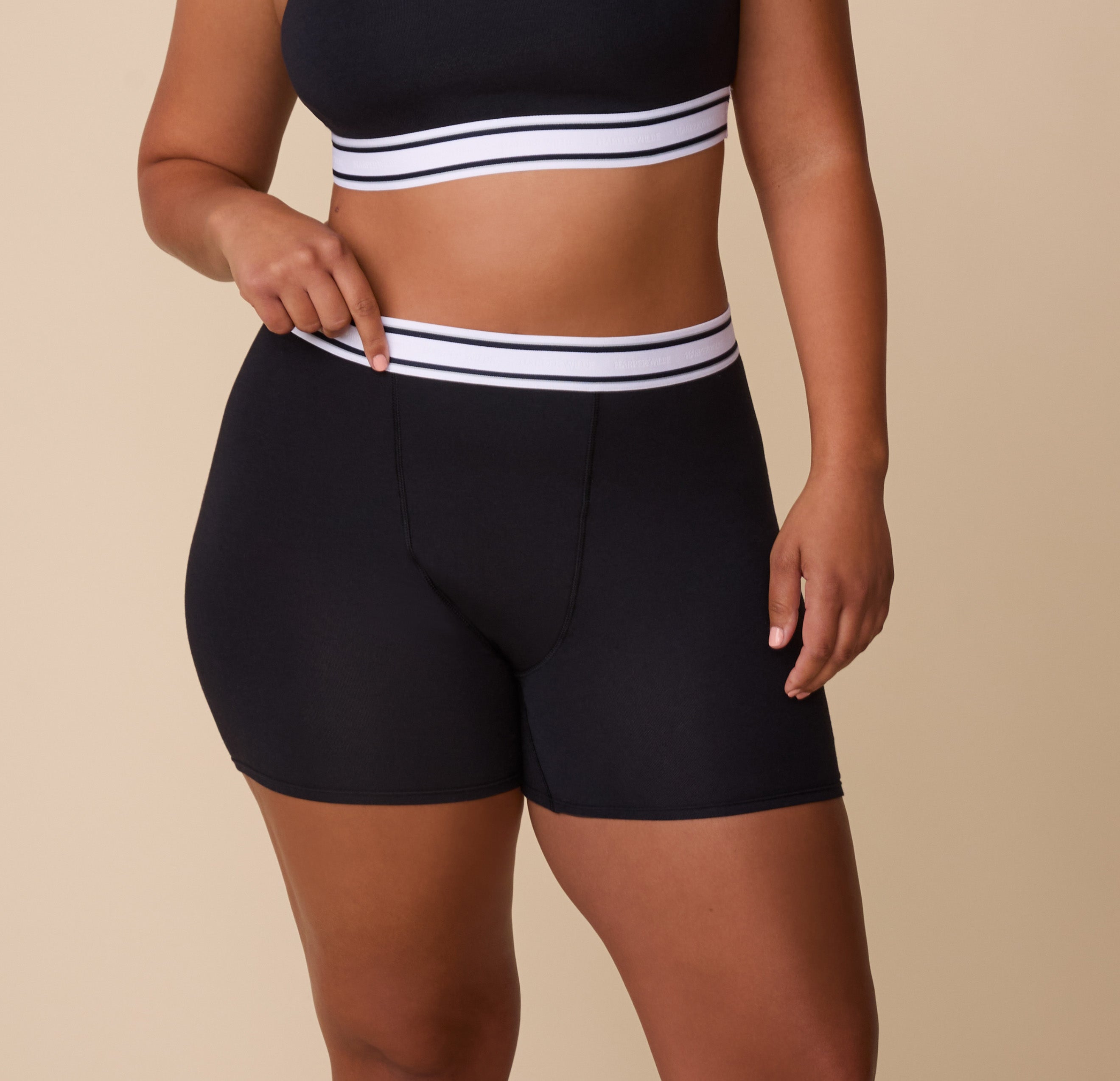 Cloud Cotton Retro Boxer Brief - Black、mySite、bengalsvssteelers